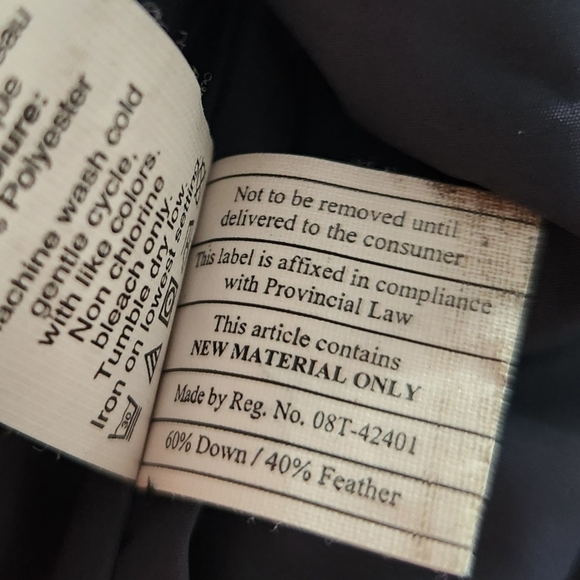 J. Crew Down Quilted Buffalo Plaid Navy Blue/Gray Puffer Vest Size XS - Picture 10 of 10